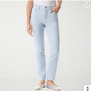 Gloria Vanderbilt Women's Celestial Blue Straight Leg Jeans